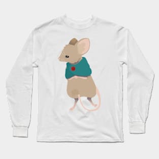 Shy Mouse :: Imaginary Creatures Long Sleeve T-Shirt